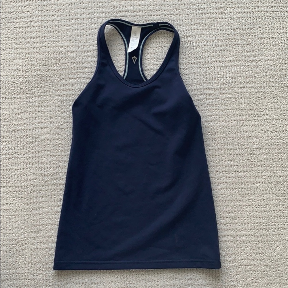 Ivivva navy racer back tank
